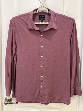 Bonobos Men's Long-Sleeve Button-Down Shirt in Dusty Rose
